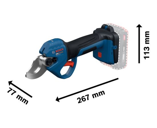 Bosch Powertools Cordless Secateurs GGP18V-32 Pruner 18 Volt (Retail) Jaunumi -Dārzam