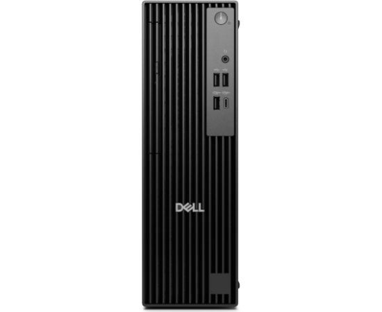 Dell Pro QCS1250 Desktop Slim Intel Core Ultra 7 265 Internal memory 16 GB DDR5 Solid-state drive capacity 512 GB Intel Integrated Graphics Keyboard language No keyboard Windows 11 Pro Warranty 36 month(s) Personālie datori