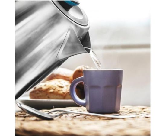 Cecotec Kettle ThermoSense 220 Steel Electric 1630 W 1.2 L Stainless Steel 360° rotational base Stainless Steel Tējkannas (elektriskās)