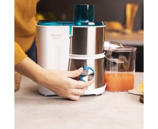 Cecotec Orbital Juicer Juice&Fresh 400 Titan White Type Juicer maker White/Silver 400 W Number of speeds 2 20000 RPM Сок пряный