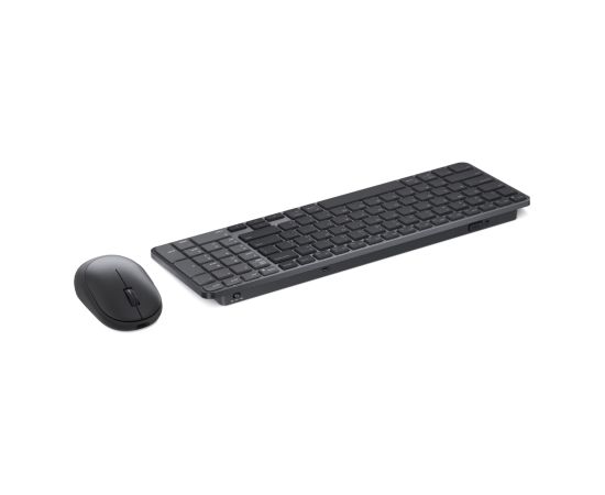 Dell Pro 7 Rechargeable Compact Keyboard and Mouse - KM746 Keyboard and Mouse Set Wireless Bluetooth US International Graphite Клавиатуры