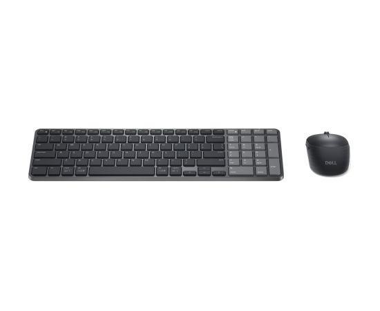 Dell Pro 7 Rechargeable Compact Keyboard and Mouse - KM746 Keyboard and Mouse Set Wireless Bluetooth US International Graphite Клавиатуры