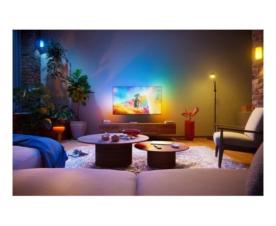 Philips QLED Ambilight TV 65PQS8501/12 65 Smart TV Titan OS 4K UHD Black Телевизоры
