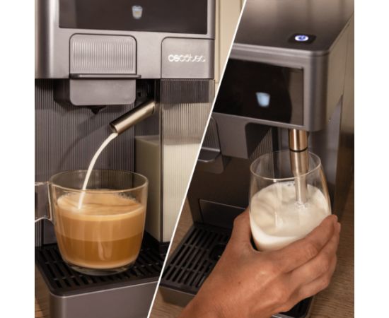Cecotec Coffee machine FreeStyle Latte T Pump pressure 20 bar Built-in milk frother Automatic Grey 1350 W Кофеварки