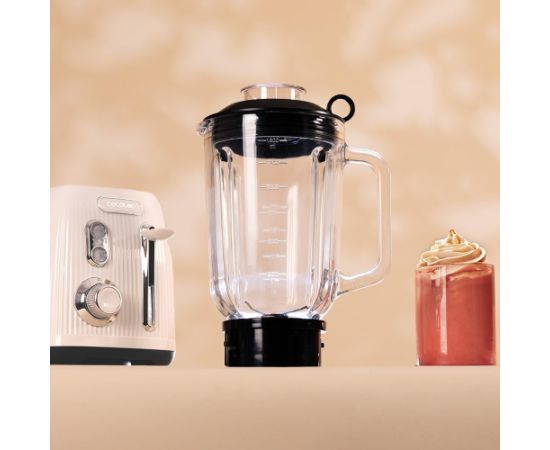 Blender Power Black Titanium RetroBeige Cecotec Tabletop 1200 W Jar capacity 1.5 L Jar material Glass Beige Блендеры и чопперы