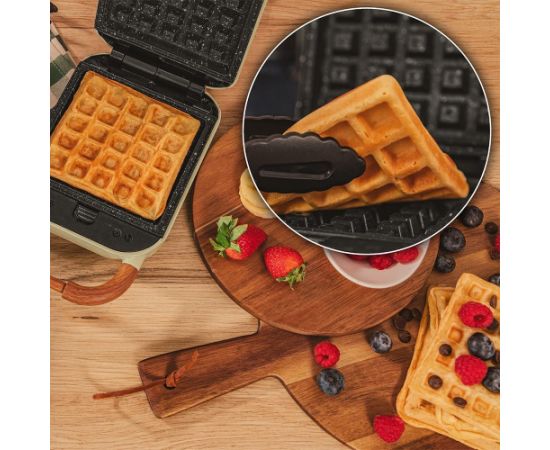Cecotec Sandwich Maker Rock'nToast Retro One Yellow Retro-style 700 W Number of plates 3 Yellow Тостеры для сэндвичей
