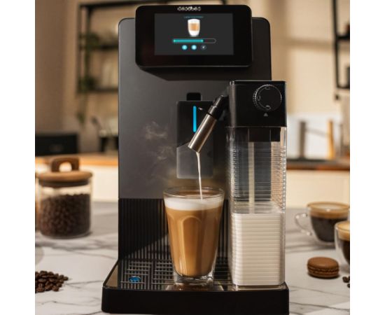Cecotec Coffee machine Cremmaet Latte Jar Pump pressure 19 bar Automatic Built-in milk frother Black/Silver 1500 W Кофеварки