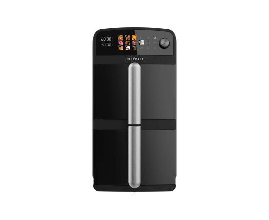 Cecotec Double hot air fryer Cecofry DuoLevel 10000 Power 2400 W Capacity 10 L Black Karstā Gaisa Katli (AirFryer)