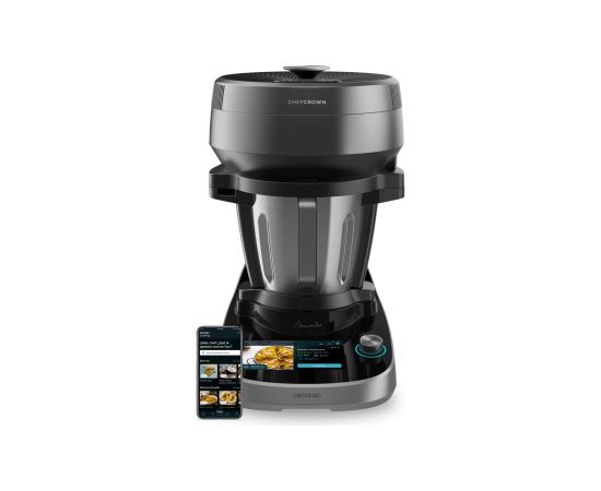 Cecotec Mambo CooKing Victory Multifunctional Robot 1700 W Number of speeds 19 Bowl capacity 4.5 L Black/Grey Virtuves kombaini