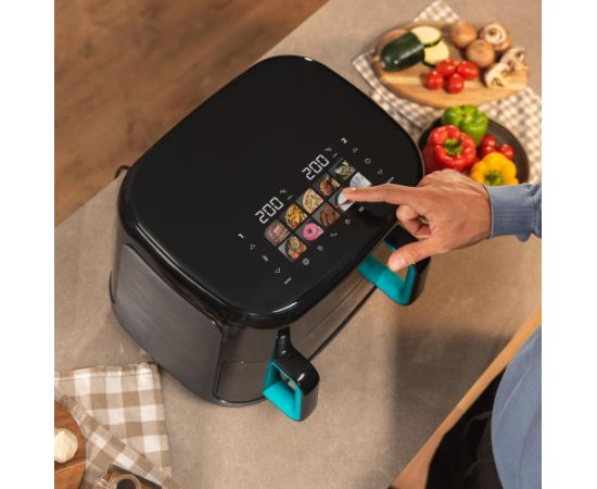 Cecotec Double hot air fryer Cecofry&Grill Smokin'Prime 11000 Power 2800 W Capacity 11 L Black Воздушные котлы (AirFryer)