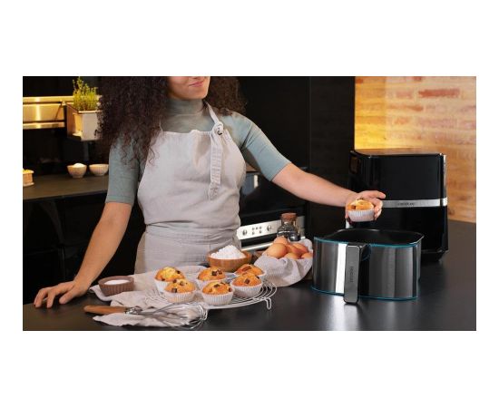 Cecotec Hot air fryer Cecofry Full InoxBlack 5500 Pro Power 1700 W Capacity 5.5 L Black inox/Black Karstā Gaisa Katli (AirFryer)