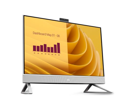 Dell EC27250 Desktop AIO 27 " Intel Core 7 150U 16 GB DDR5 1000 GB Intel Graphics US International Windows 11 Pro Personālie datori