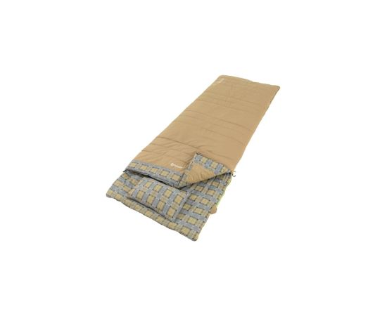 Outwell with loose Pillow Sleeping bag Commodore 225 x 85 cm 9/5/-8 °C 2 way open - auto lock, L-shape Спальные мешки