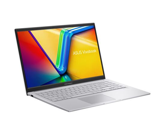 ASUS Vivobook 15 X1504VA-BQ4296W Core 7 150U 15.6"FHD IPS-level Panel 60Hz 250nits AG 16GB DDR5 SSD512 Intel Graphics Cam720p 42WHrs Win11 Cool Silver Portatīvie datori