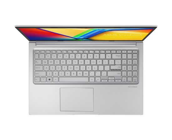 ASUS Vivobook 15 X1504VA-BQ4296W Core 7 150U 15.6"FHD IPS-level Panel 60Hz 250nits AG 16GB DDR5 SSD512 Intel Graphics Cam720p 42WHrs Win11 Cool Silver Portatīvie datori