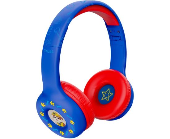 Słuchawki TRUST Nouna Bezprzewodowe dziecięce PAW Patrol Niebieskie Austiņas