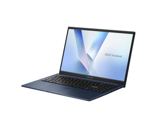 ASUS Vivobook 15 X1504VA-BQ4295W Core 7 150U 15.6"FHD IPS-level Panel 60Hz 250nits AG 16GB DDR5 SSD512 Intel Graphics Cam720p 42WHrs Win11 Quiet Blue Portatīvie datori