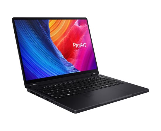 ASUS ProArt PX13 HN7306EA-LX005X Ryzen AI MAX+ 395 13.3" 3K Touch 60Hz 400nits AR 128GB LPDDR5X SSD1TB Radeon Graphics 8060S CamFHD+IR 73WHrs W11Pro Aluminum Nano Black Portatīvie datori