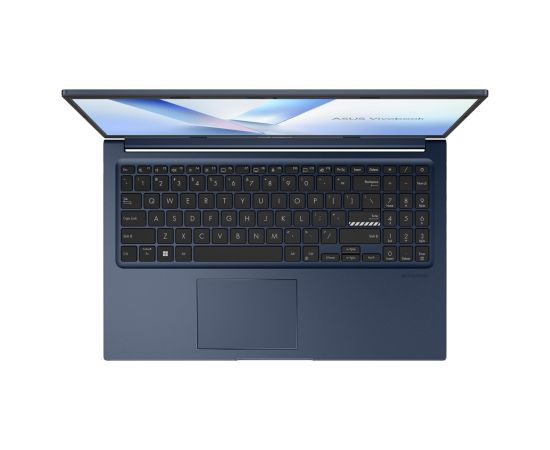 ASUS Vivobook 15 X1504VA-BQ4293 Core 7 150U 15.6"FHD IPS-level Panel 60Hz 250nits AG 16GB DDR5 SSD512 Intel Graphics Cam720p 42WHrs NoOS Quiet Blue Portatīvie datori