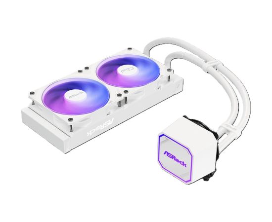 Chłodzenie ASRock Pro White 240 ARGB Procesoru dzesēšana