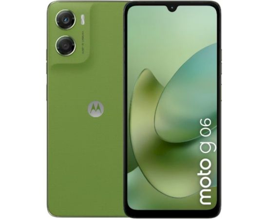 Motorola Moto G06 Смартфон 4GB / 256GB green Мобильные телефоны