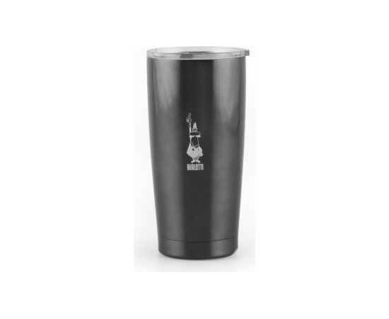 Mug Bialetti TO GO! stainless steel 550 ml gray Jaunumi Sadz. tehnika