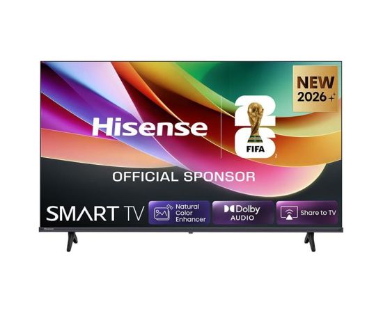 Hisense 40A4S 40 collu Full HD QLED viedtelevizors ar Wi-Fi un HomeOS Телевизоры