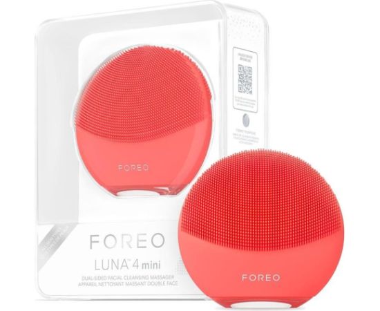 Foreo Luna 4 mini, coral - Facial cleansing device Ķermeņu masieri