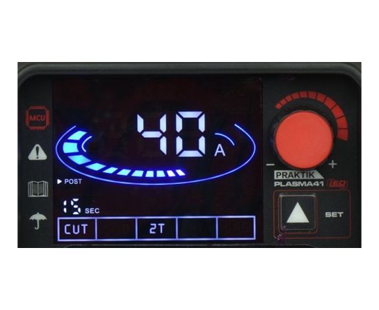 Ideal PRAKTIK PLASMA 41 LED invertora plazmas griešanas ierīce 230V 40A - gab. Сварные машины