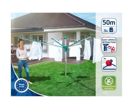 Leifheit Роторная сушилка для белья Linomatic 400 Comfort Сушка белья