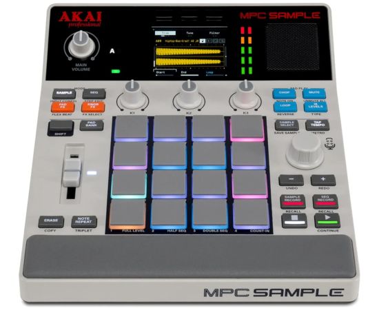 AKAI MPC Sample - portable sampler/groovebox Mūzikas instrumenti