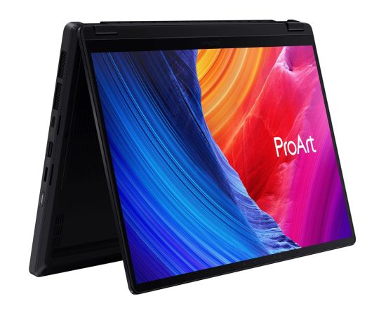 ASUS ProArt PX13 HN7306EA-LX003X Ryzen AI MAX+ 388 13.3" 3K Touch 60Hz 400nits AR LBL 32GB LPDDR5X SSD1TB Radeon Graphics 8060S CamFHD 73WHrs W11Pro Aluminum Nano Black Portatīvie datori