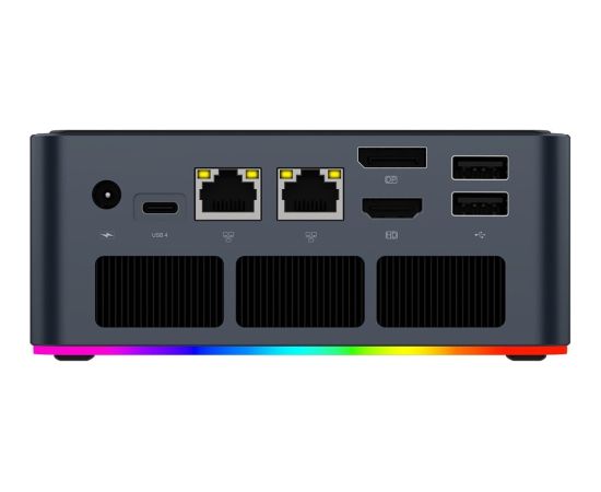 Mini PC Qoobe U155H Core Ultra 7 155H/16GB/SSD 512GB/Win 11 Pro czarny( branded as Morefine) Personālie datori