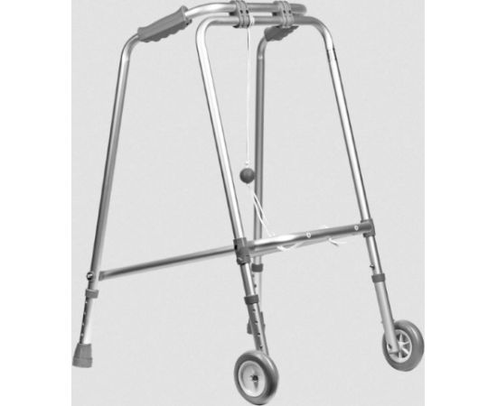 Reha Fund Balkonik rehabilitacyjny RF-100 Srebrny aluminiowy Реабилитационные ходунки