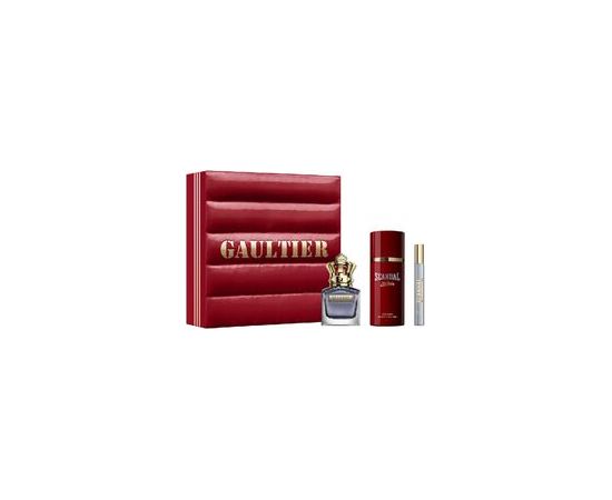 Jean Paul Gaultier Scandal Pour Homme Gift Set EDT 100 ml, deospray 150 ml and miniature EDT 10 ml 100ml Dāvanu komplekti