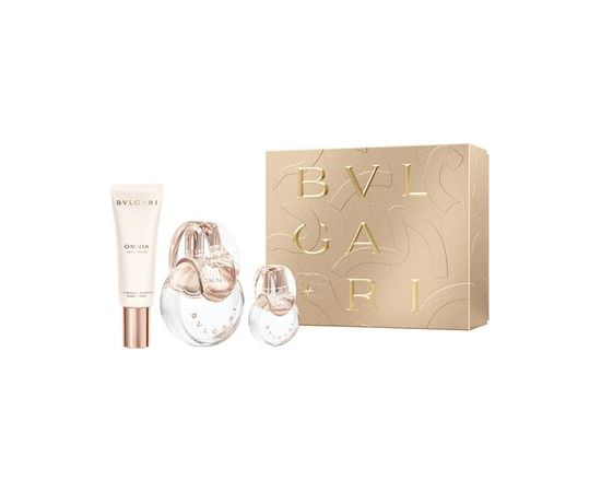 Bvlgari Omnia Crystalline Dárková sada EDT 100 ml, krém na ruce 40 ml a miniaturka EDT 15 ml 100ml Sieviešu Smaržas