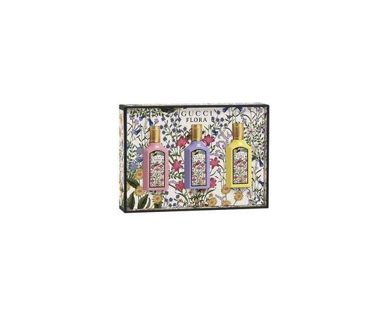 Gucci Flora Georgeous Trio Set - Kolekce miniatur 15ml Dāvanu komplekti