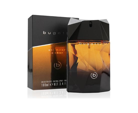 Bugatti Unlimited Amber EDT 100ml Vīriešu Smaržas