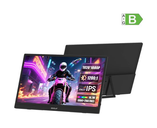 ZEUSLAP ZB156 15.6" Portable Monitor Monitori
