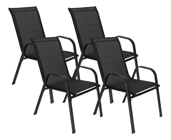 Springos Комплект садовых стульев 73 x 55,5 x 93 см, 4 шт. GF0117 Dārza mēbeļu komplekti