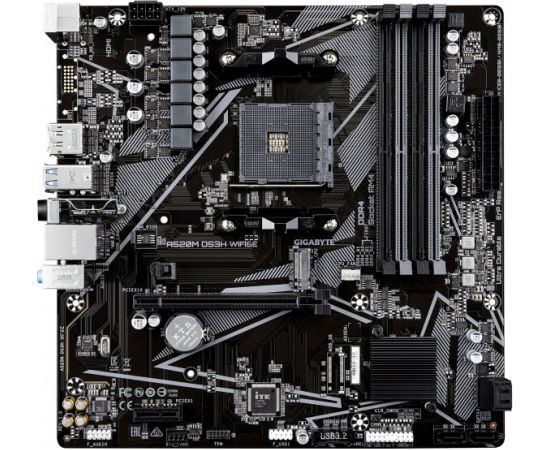 Gigabyte A520M DS3H WiFi6E          (A520,AM4,mATX,DDR4) Jaunumi - Datori