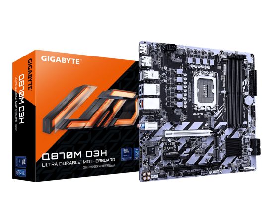 Gigabyte Q870M D3H Новинки Компьютерная техника