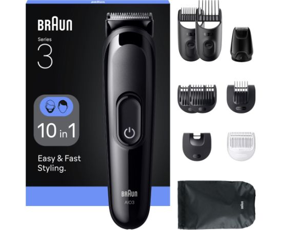 Trymer Braun All-in-One AIO3560 Epilatori, bikini trimmeri, sieviešu skuvekļi