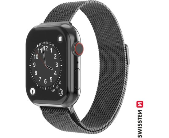 Swissten Металлический ремешок для Apple Watch 1/2/3/4/5/6 / SE / 38 мм / 40 мм Smart pūlksteņu aksesuāri