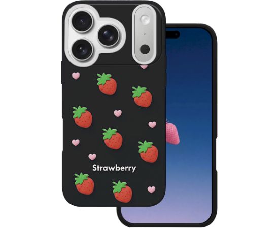Mocco Strawberry Back Case Чехол для телефона Apple iPhone 17 Pro Чехлы - альтернативные