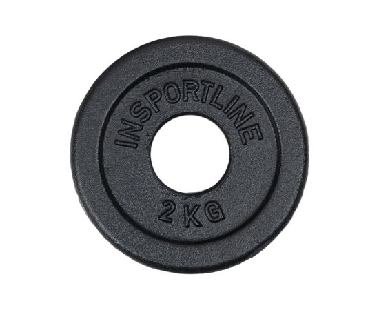 Čuguna olimpisko svaru paliktņu komplekts inSPORTline Castblack 2 - 20 kg Hanteles