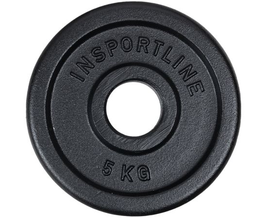 Čuguna olimpisko svaru paliktņu komplekts inSPORTline Castblack 2 - 20 kg Hanteles