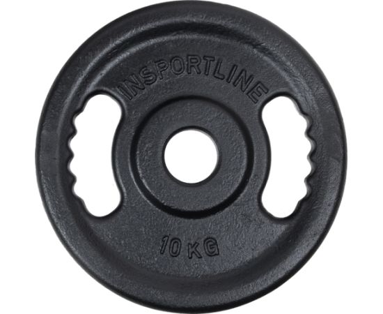 Čuguna olimpisko svaru paliktņu komplekts inSPORTline Castblack 2 - 20 kg Hanteles