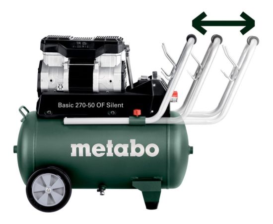 metabo Basic 270-50 OF Silent (dark green/black, 1,500 watts) Jaunumi -Dārzam