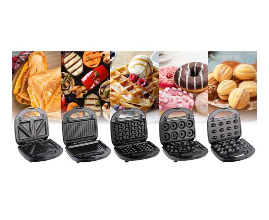 ELDOM ST250 MULTIX 5 IN 1 MULTIFUNCTIONAL SANDWICH MAKER Tosteri